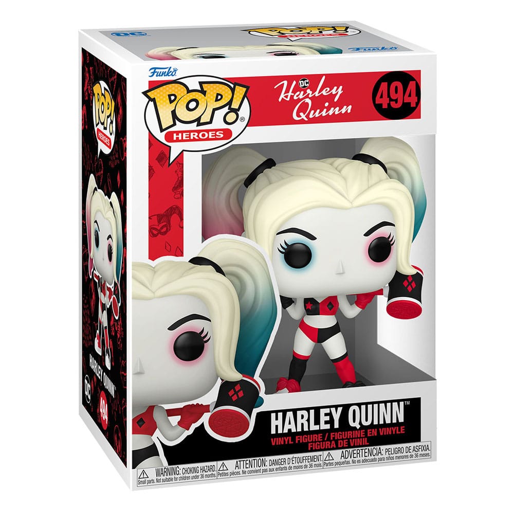 Harley Quinn -animerte serien Pop! Heroes Vinyl Figur Harley Quinn 9 CM