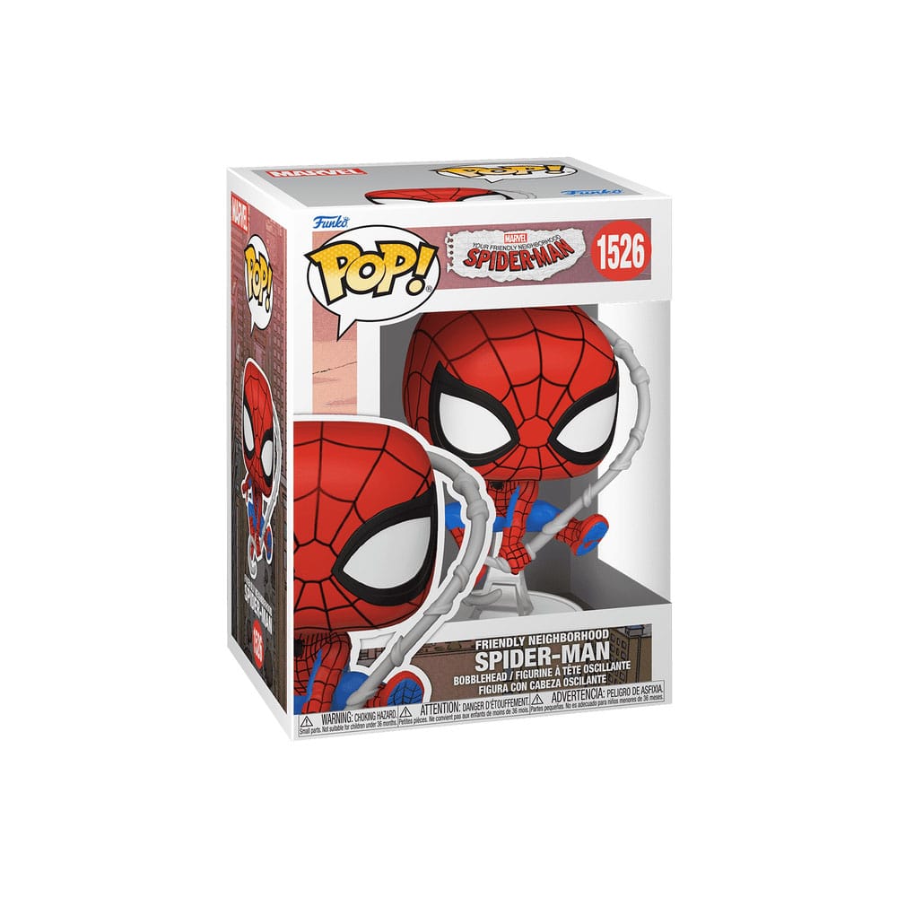 Pop amichevole di quartiere Spider-Man! Figura in vinile Spider-Man (Suit finale) 9 cm