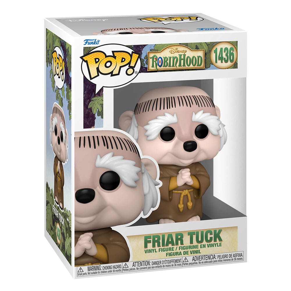 Robin Hood POP! Disney Vinyl Figure Friar Tuck 9 cm