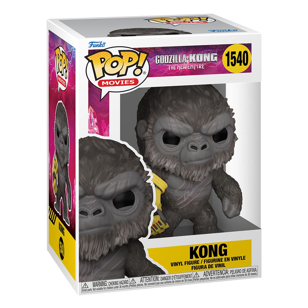 Godzilla vs. Kong 2 pop! Filmovi vinil figura Kong 9 cm
