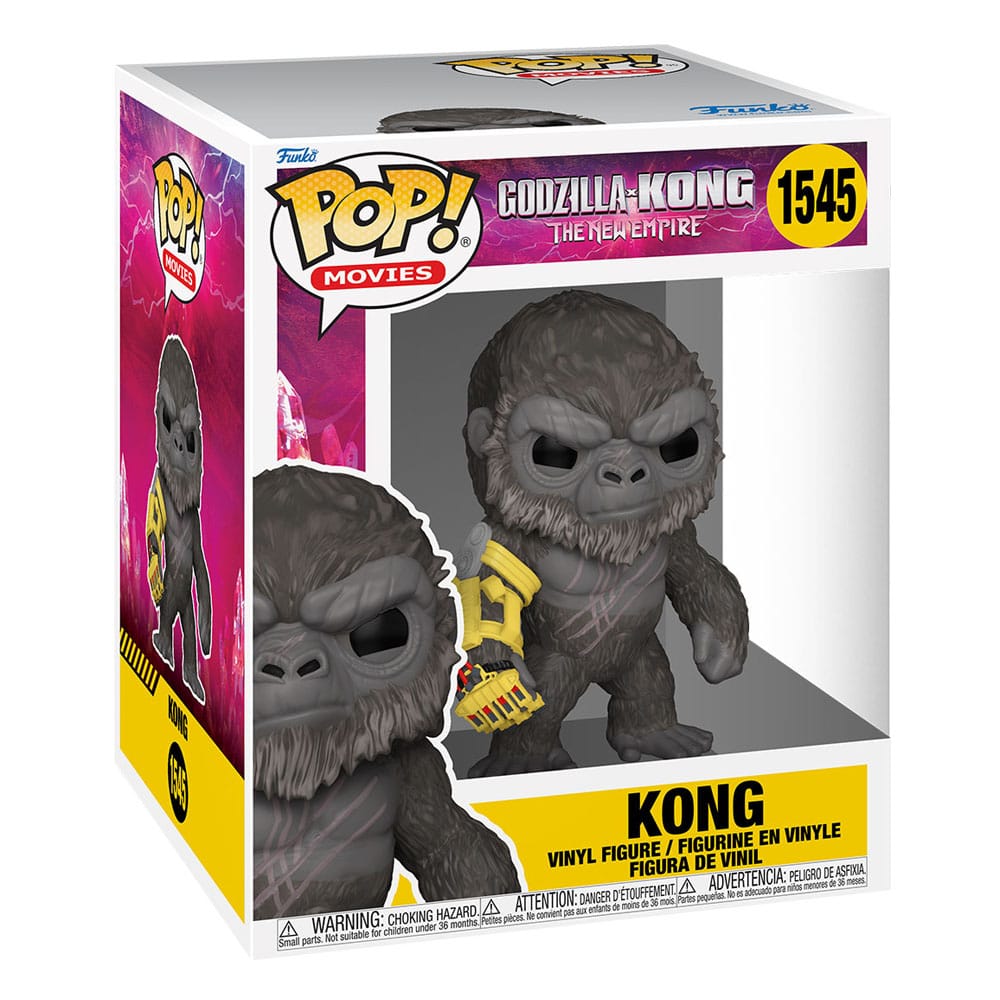 Godzilla vs Kong 2 büyük boy pop! Vinil Şekil Kong 15 cm