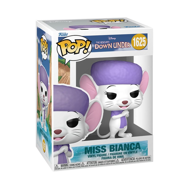 Redningsmændene ned under Pop! Disney vinylfigur Miss Bianca 9 cm