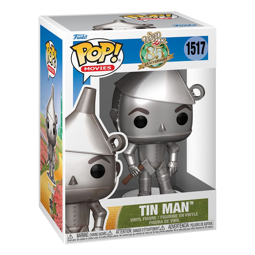 ¡El mago de Oz Pop! Películas Figura de vinilo The Tin Man 9 cm