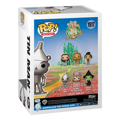 ¡El mago de Oz Pop! Películas Figura de vinilo The Tin Man 9 cm