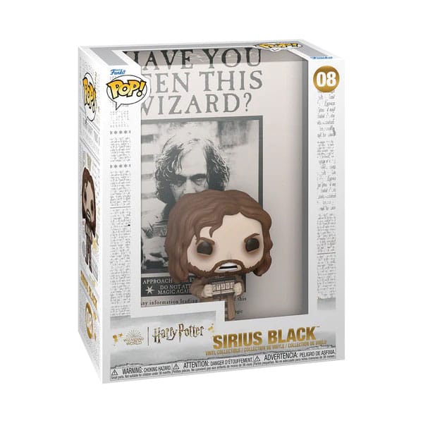 Pop! Cover: Harry Potter Prisoner of Azkaban - Plakat med Sirius Black