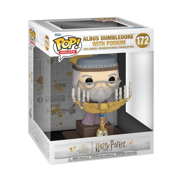 Pop! Deluxe: Harry Potter Prisoner of Azkaban - Dumbledore med podium