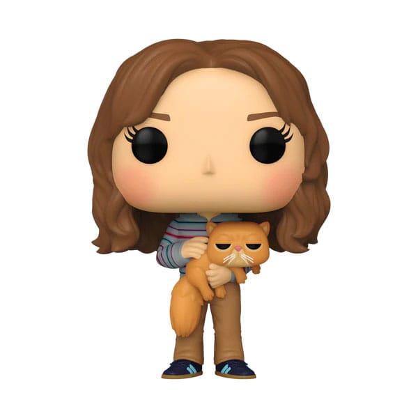 Harry Potter Pop & Buddy! Filmer Vinyl Figure Hermione w/Crookshanks 9 cm