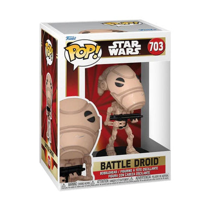 Star Wars The Phantom Menace Anniversary Pop! Vinyl Figure Battle Droid 9 cm