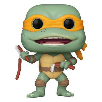 Teenage Mutant Ninja Turtles Pop! Filmler Vinil Figür Michelangelo Sosis Link Nunchucks 9 cm