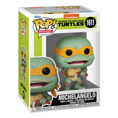 Teenage Mutant Ninja Turtles Pop! Filmler Vinil Figür Michelangelo Sosis Link Nunchucks 9 cm