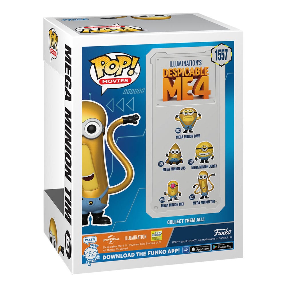 Pop! Filmer: Despicable Me 4 - Mega Minion Tim