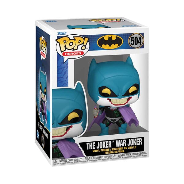 DC Comics Series Pop! Heroes Vinyl Batman War Zone - Joker 9 cm