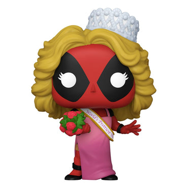 Deadpool Parody Pop! Certificado de belleza de figura de vinilo 9 cm