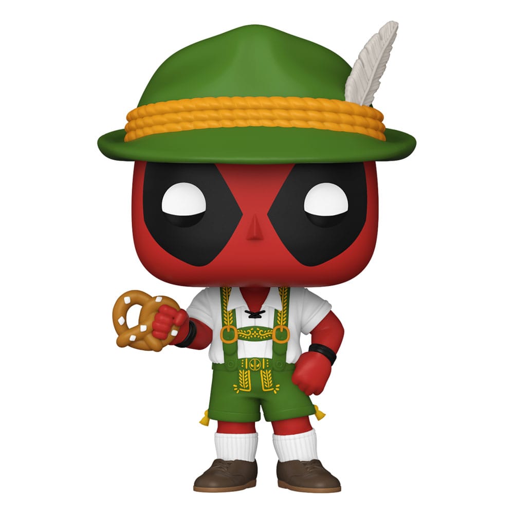 PARODIA PARODIO DEADPOOL! Figura in vinile Lederhosen 9 cm