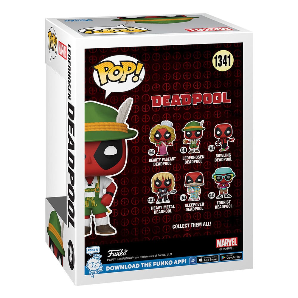 PARODIA PARODIO DEADPOOL! Figura in vinile Lederhosen 9 cm