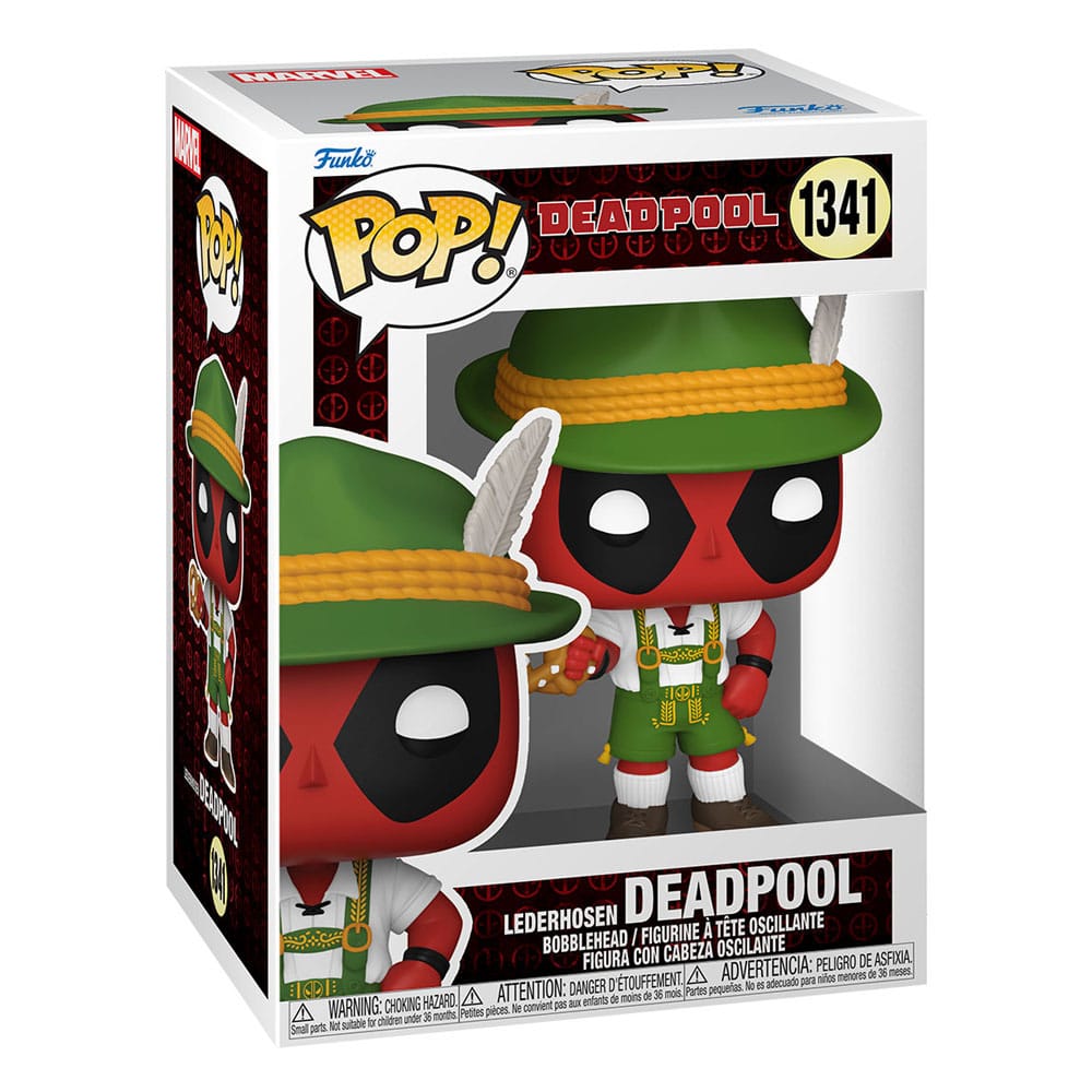 PARODIA PARODIO DEADPOOL! Figura in vinile Lederhosen 9 cm