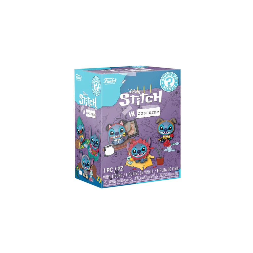 Disney Mystery Mini figures 5 cm Stitch dans l'affichage des costumes (12)