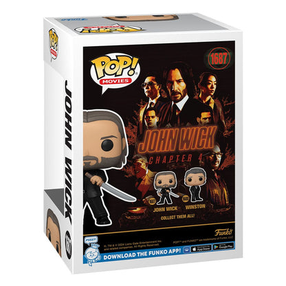 John Wick 4 Pop! Filmer vinylfigur John Wick 9 cm