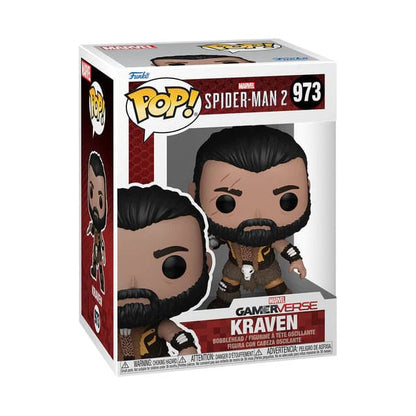 Spider-Man 2 POP! Games Vinyl Figure Kraven 9 cm