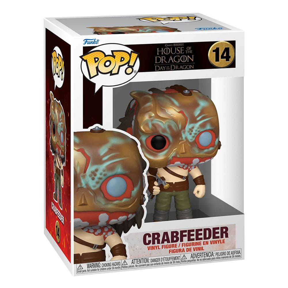 House of the Dragon Pop! TV -vinylfigur Crabfeeder 9 cm