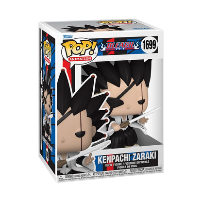 Bleach Pop! Figura in vinile di animazione kenpachi 9 cm