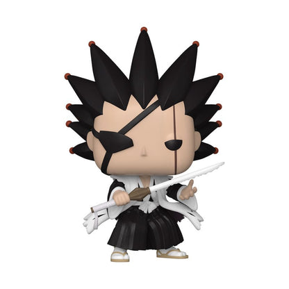 Bleach Pop! Figura in vinile di animazione kenpachi 9 cm