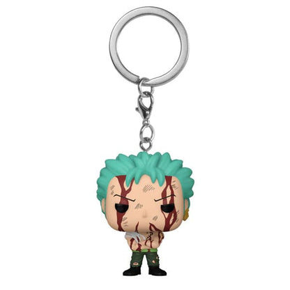 Une pièce POP! Keychains en vinyle 4 cm zoro rien ne s'est passé affichage (12)