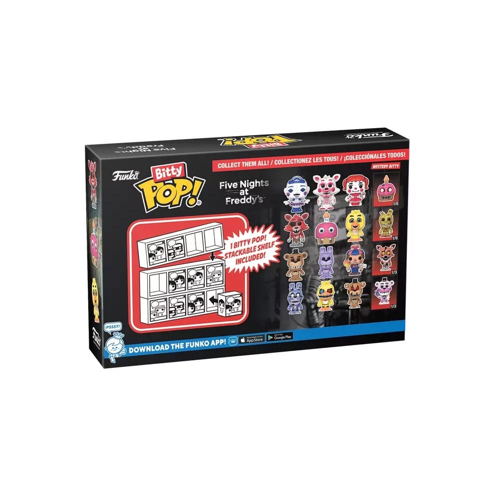 Five Nights at Freddy's Bitty POP! Vinyl Figure 4-Pack Display (12) 2,5 cm