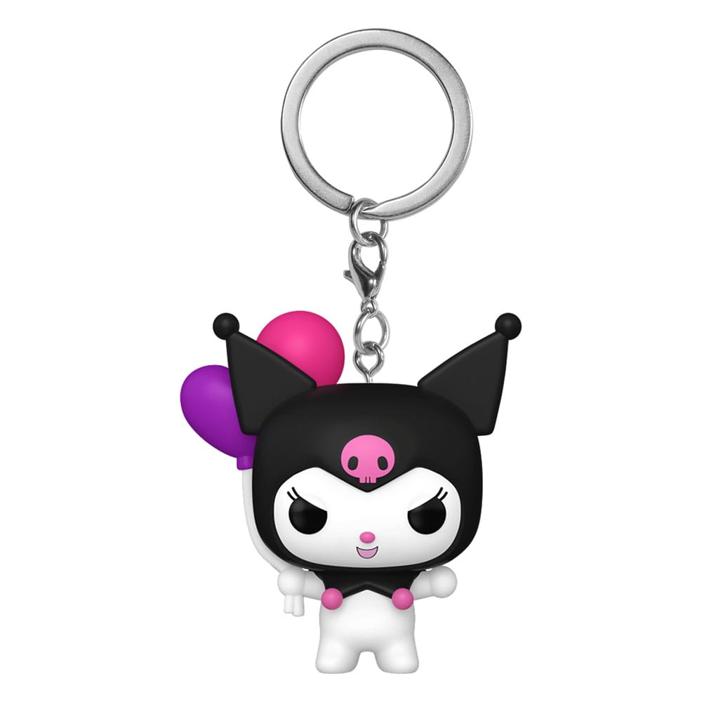 Bonjour Kitty Pop! Keychains en vinyle 4 cm Kuromi (BLN) (12)