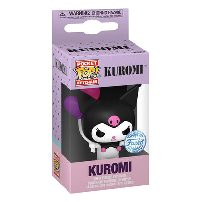 Bonjour Kitty Pop! Keychains en vinyle 4 cm Kuromi (BLN) (12)