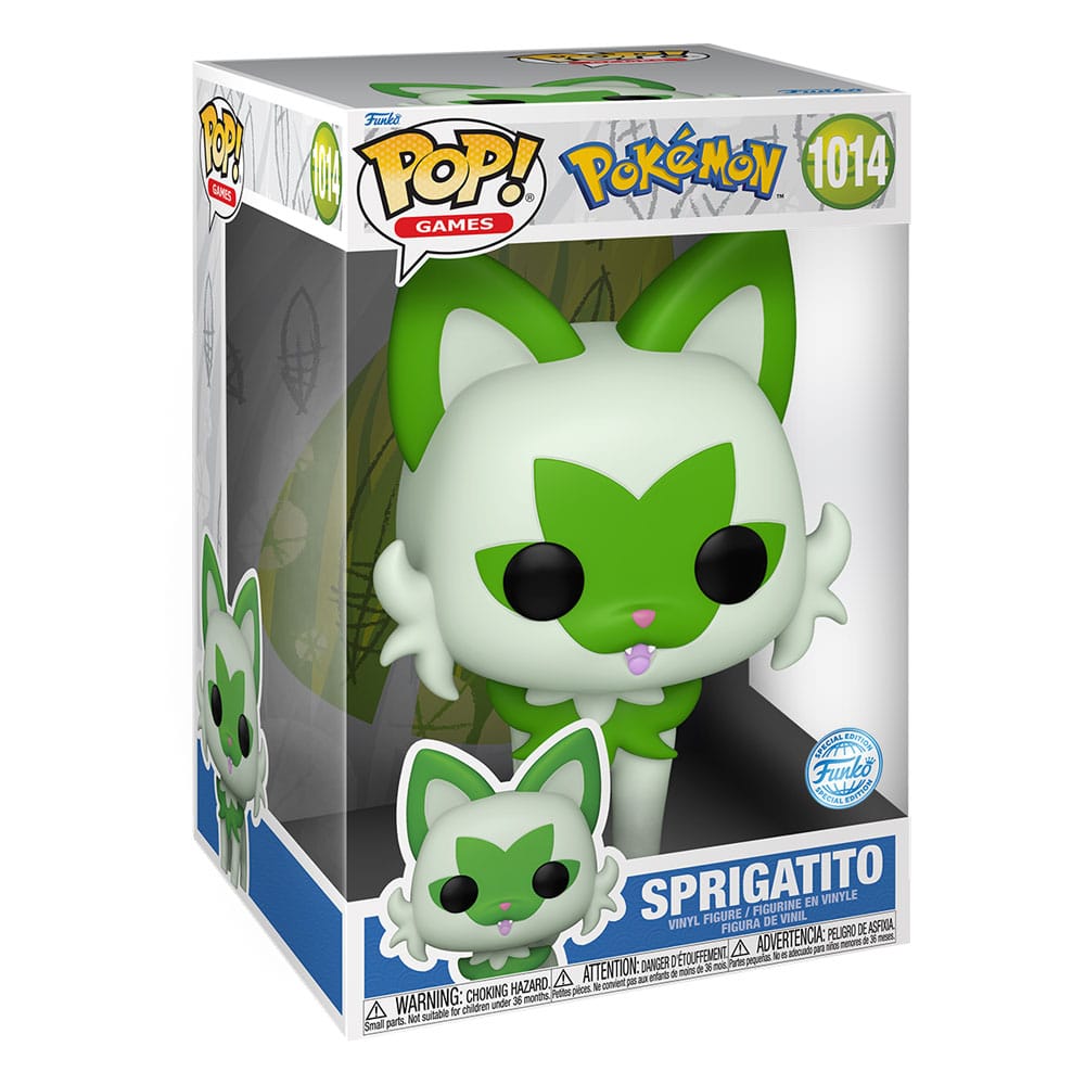 Pokemon super veličine jumbo pop! Vinil figura sprigatito 25 cm