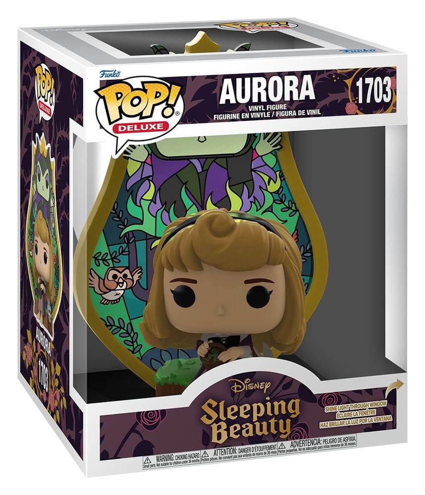 Disney POP! Figurine en vinyle de luxe Aurora (verre) 9 cm