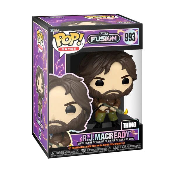 La cosa pop! Películas Figura de vinilo R.J. Macready 9 cm