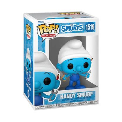 Smurfarna pop! TV -vinylfigur Handig Smurf 9 cm