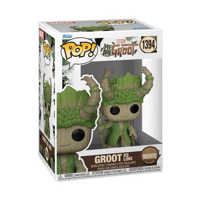 ¡Somos Groot Pop! Películas Figura de vinilo Loki 9 cm