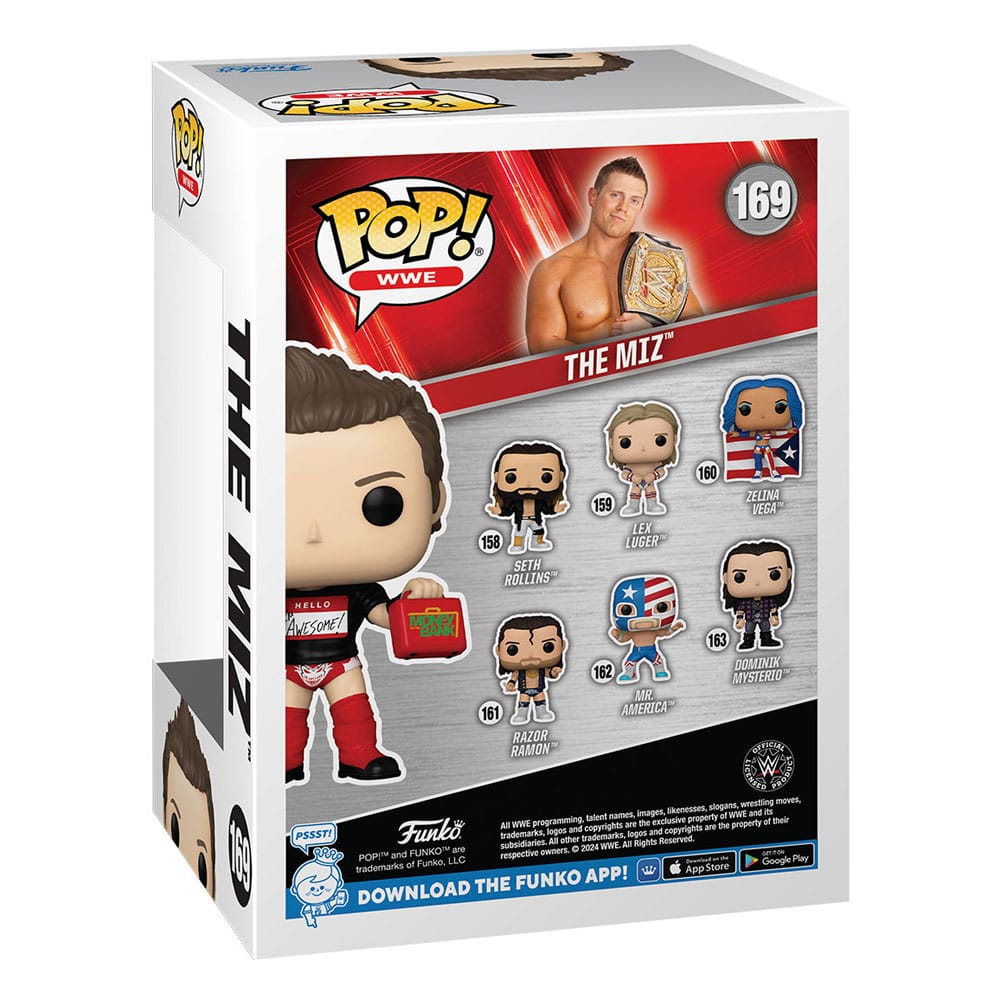 WWE POP! Vinyl Figur The Miz (Anniv) 9 cm