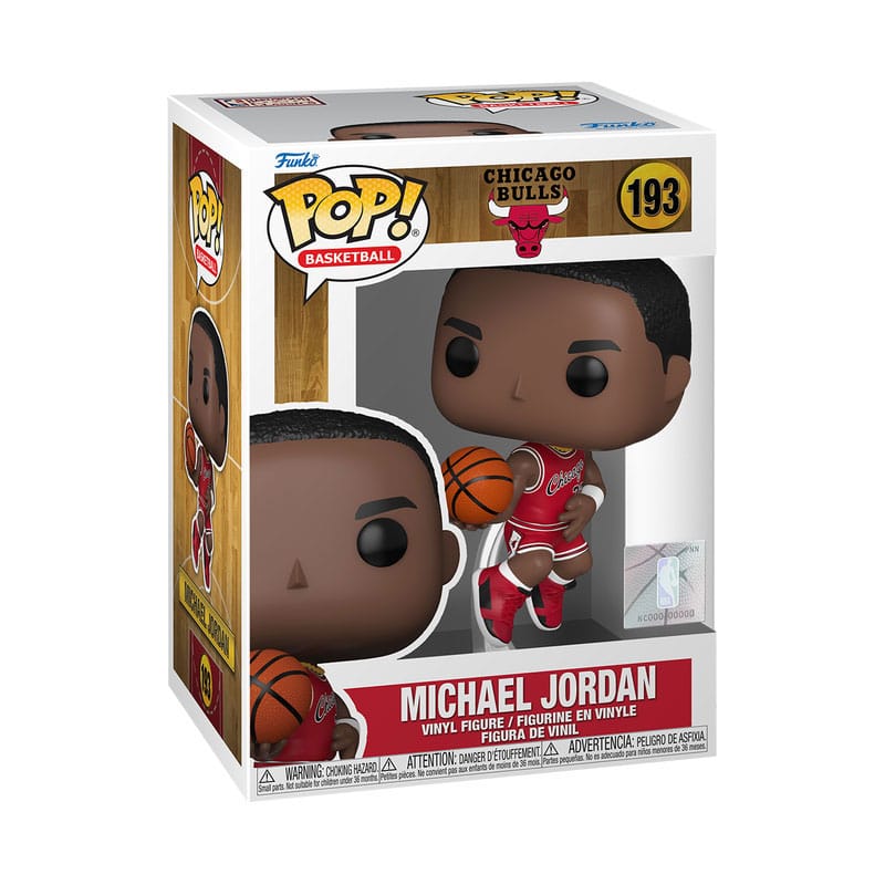 NBA Legends Pop! Sports vinylfigur Chicago Bulls: Michael Jordan (rookie säsong) 9 cm