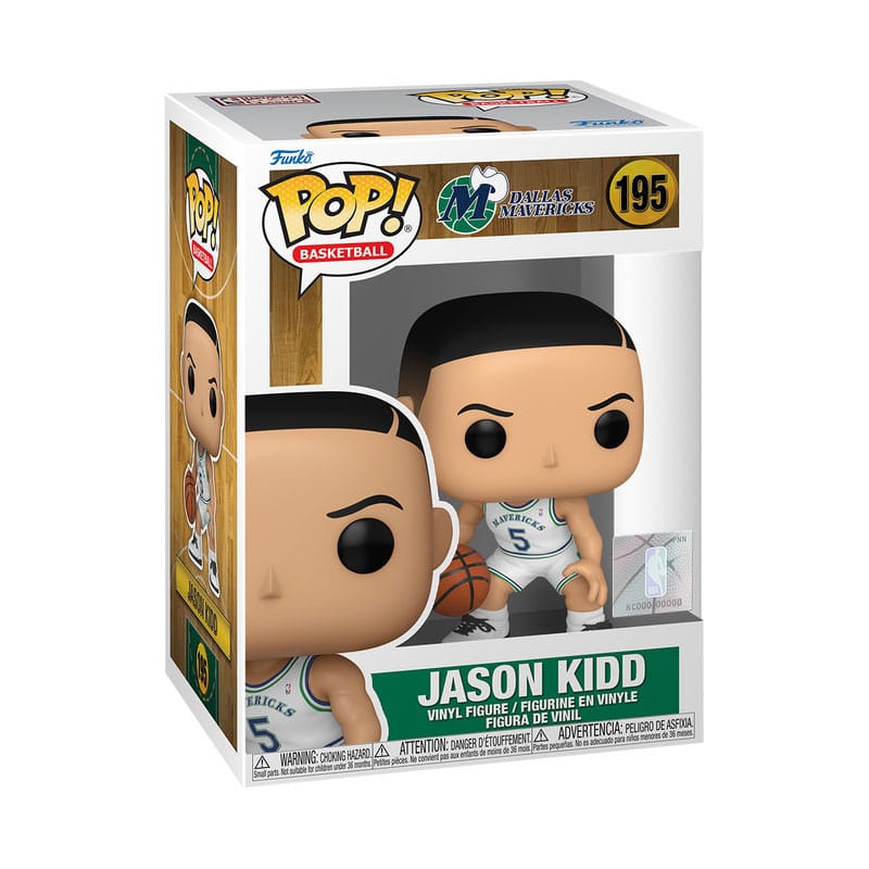 NBA Legends POP! Sports Vinyl Figure Dallas Mavericks: Jason Kidd (Rookie Season) 9 cm