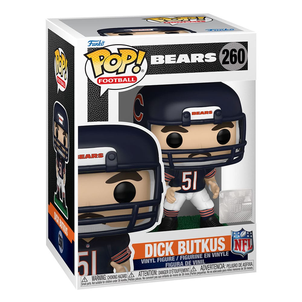 NFL: Legends Pop! Sportvinyl figuur beren- dick butkus 9 cm