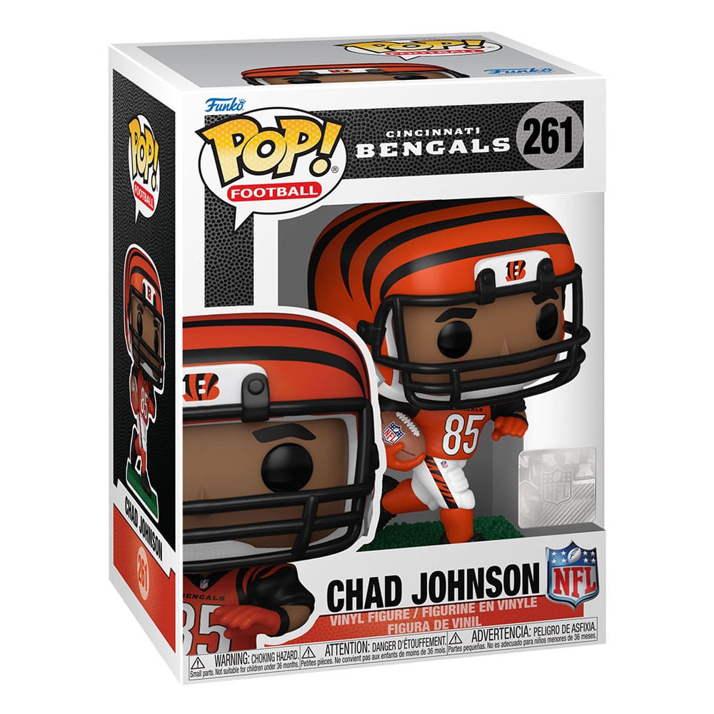 NFL: Legends POP! Sports Vinyl Figure Bengals- Chad Johnson(85) 9 cm