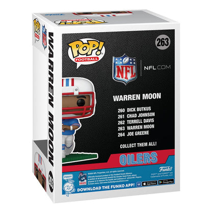 NFL: Legends Pop! Oilers di figura in vinile sportivo- Moon Warren 9 cm