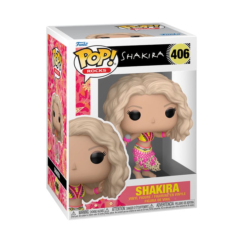 Shakira Pop! Klipper vinylfigur waka waka 9 cm