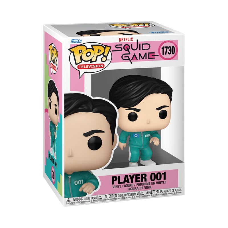Squid Game Pop! Fjernsynsvinylfigur S3 Player 001 9 cm