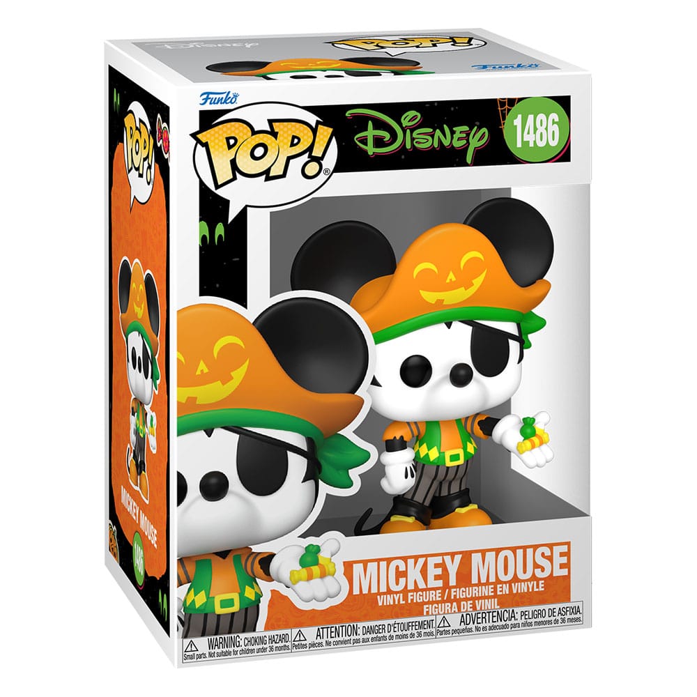 Disney Pop! Vinylfigur Halloween Pirate Mickey 9 cm