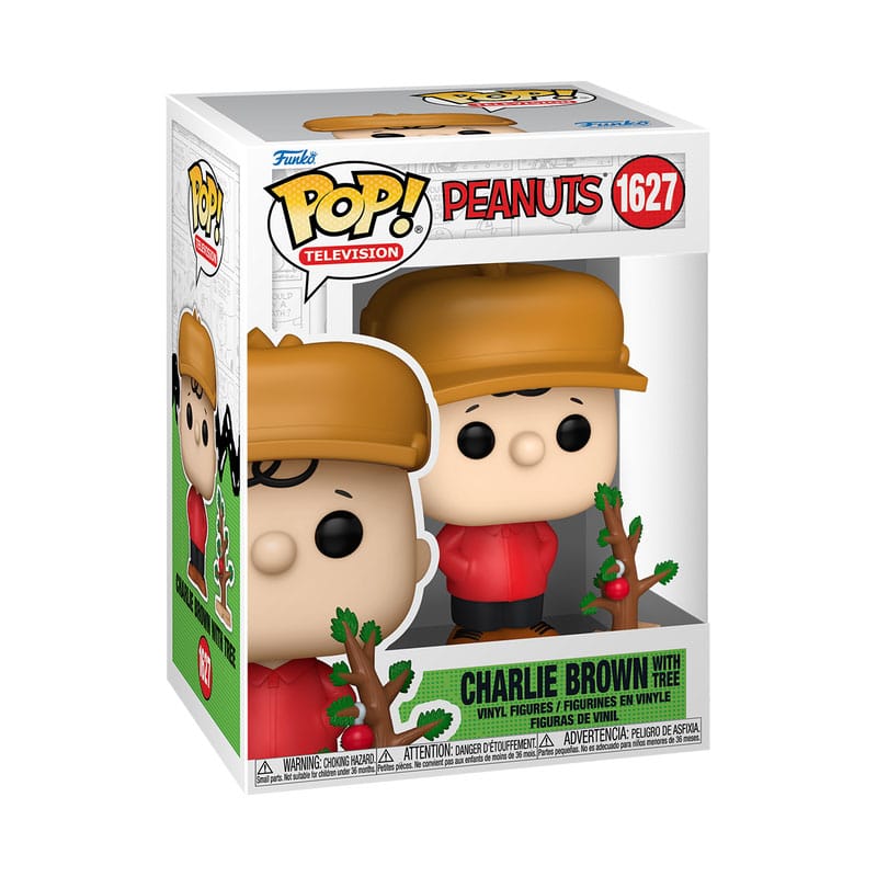 Een Charlie Brown Christmas Pop! Films vinyl figuur Charlie Brown 9 cm