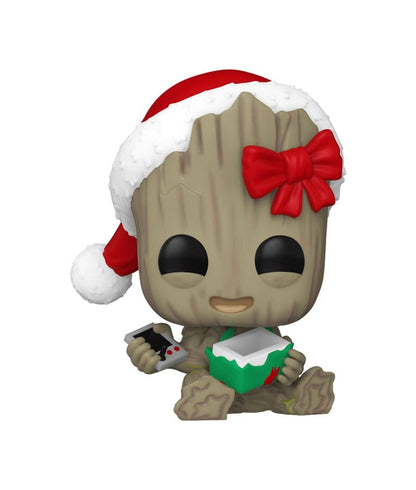 Marvel Pop! Vinyl Figur Urlaub Groot 9 cm