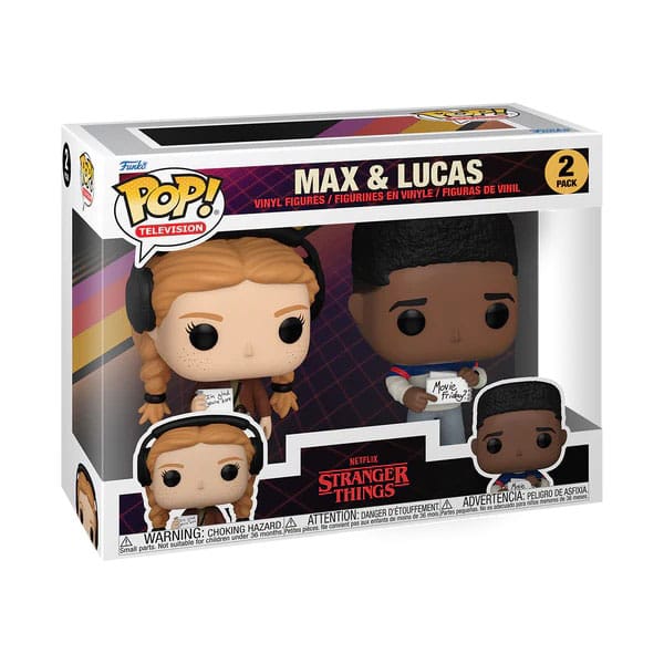 Fremde Dinge pop! Animation Vinyl-Abbildungen 2-Pack Max & Lucas 9 cm