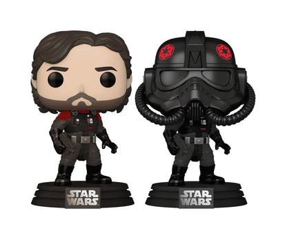 Star Wars: Andor Pop! Figures de vinyle de télévision Cassian Andor (pilote de test Sienar) avec assortiment Chase 9 cm (6)