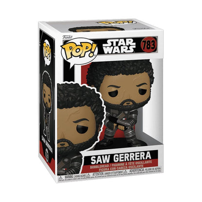 Star Wars: ¡Andor Pop! TV Figura de vinilo Saw Gerrera 9 cm