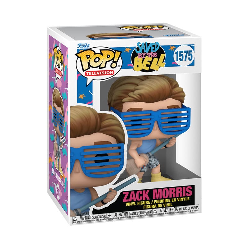 Saved by the Bell 30th Anniversary POP! Television Vinyl Figure Zack 9 cm